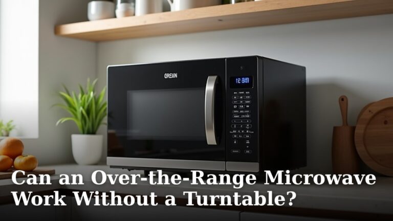 Can an Over-the-Range Microwave Work Without a Turntable?
