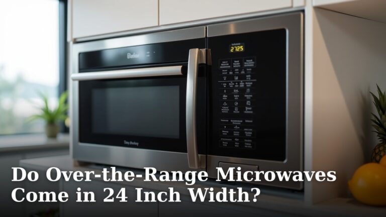 Do Over-the-Range Microwaves Come in 24 Inch Width?