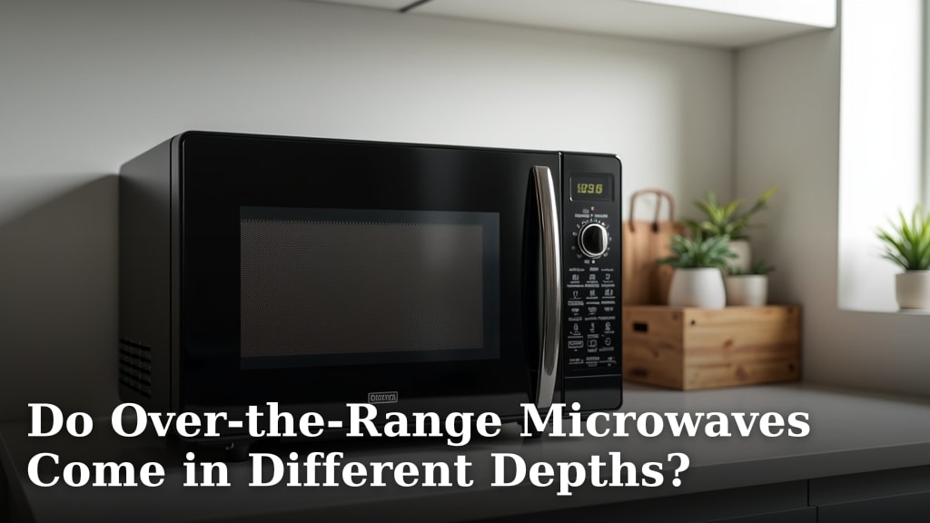 Do Over-the-Range Microwaves Come in Different Depths?
