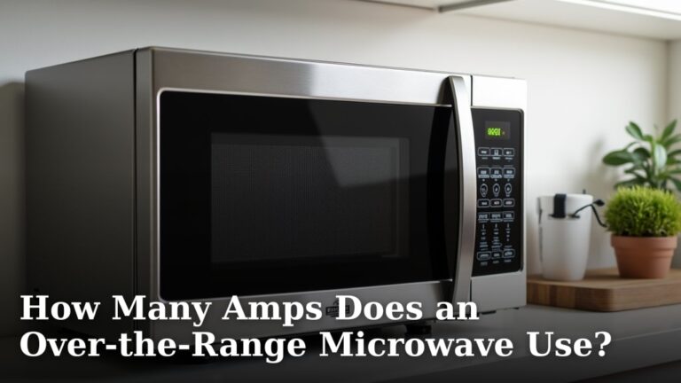How Many Amps Does an Over-the-Range Microwave Use?
