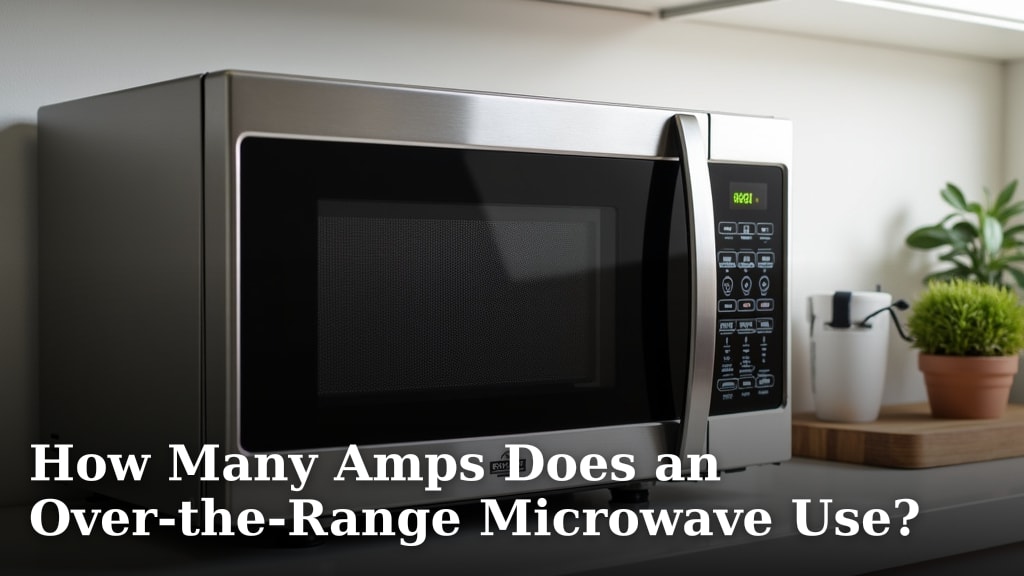 How Many Amps Does an Over-the-Range Microwave Use?