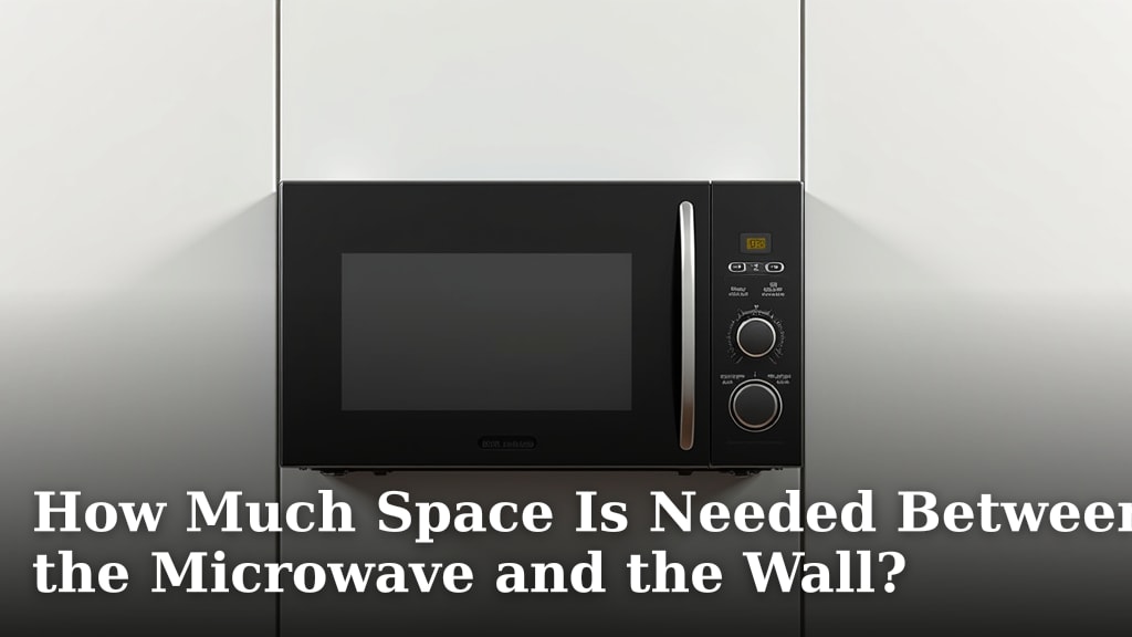 How Much Space Is Needed Between the Microwave and the Wall?