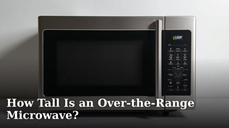 How Tall Is an Over-the-Range Microwave?