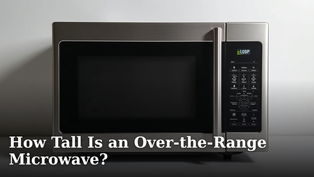 How Tall Is an Over-the-Range Microwave?