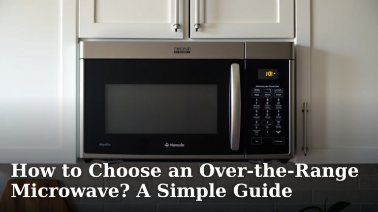 How to Choose an Over-the-Range Microwave? A Simple Guide