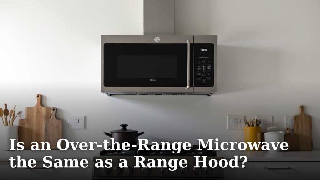 Is an Over-the-Range Microwave the Same as a Range Hood?