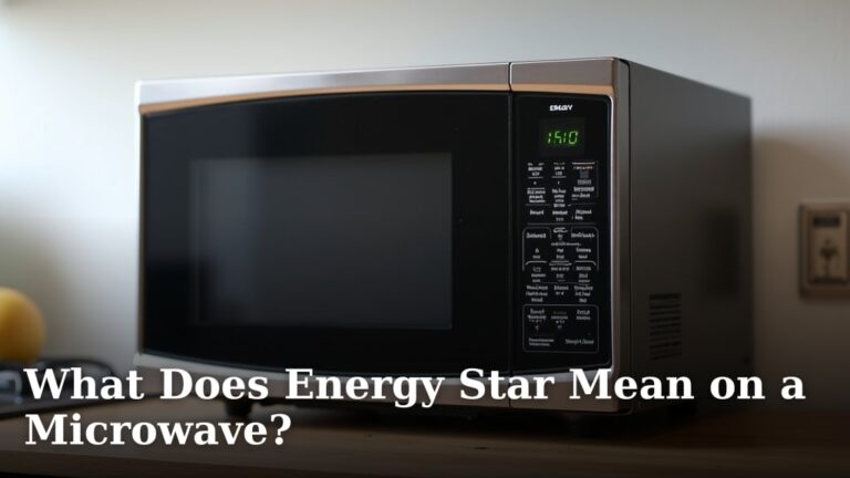 What Does Energy Star Mean on a Microwave?