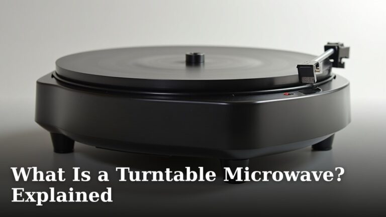 What Is a Turntable Microwave? Explained