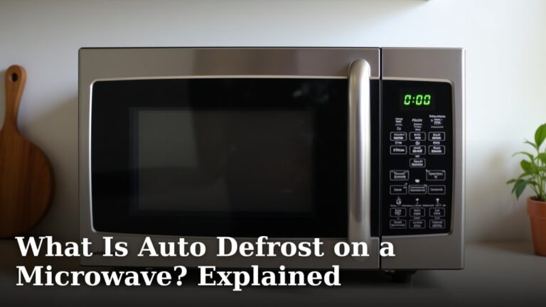 What Is Auto Defrost on a Microwave? Explained