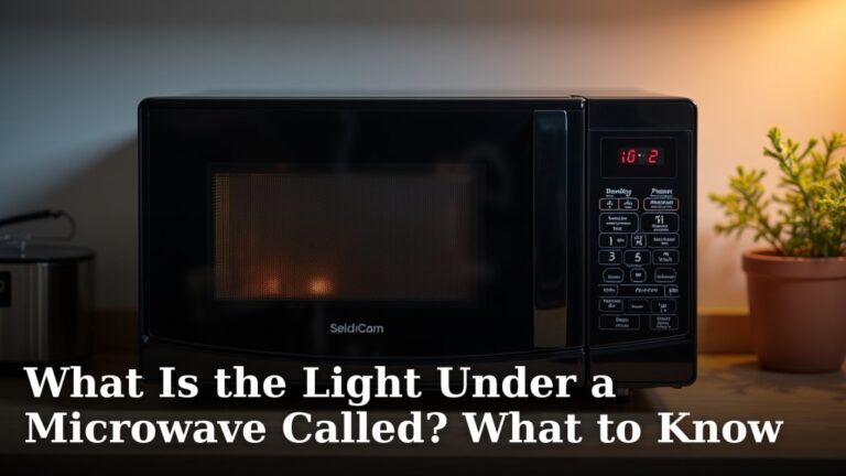 What Is the Light Under a Microwave Called? What to Know